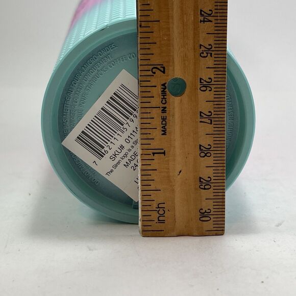 Starbucks 2024 Release Valentine LOVE Smooth Gradient Grid 24oz Tumbler New - Picture 5 of 10